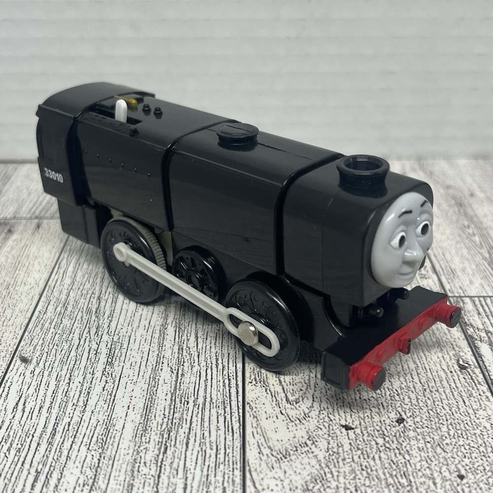 Thomas & Friends TrackMaster Motorized NEVILLE Black Train Rare FOR PARTS REPAIR